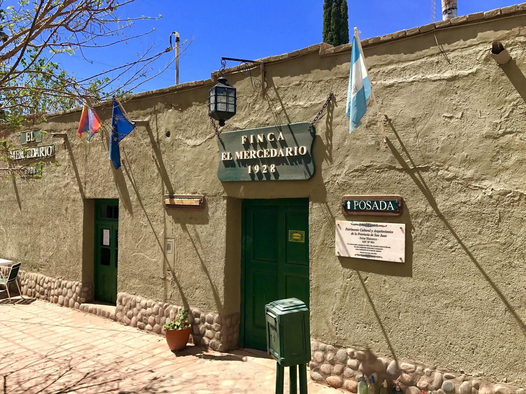 באריאל Ecoposada El Mercedario מראה חיצוני תמונה